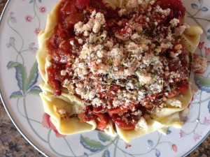 pasta with duck ragu