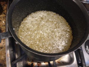 starts to boil